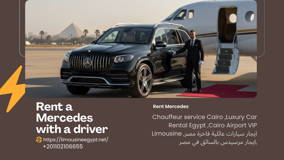 Cairo Airport VIP Limousine - Airside Meet and Assist with Mercedes GLS 600 Maybach