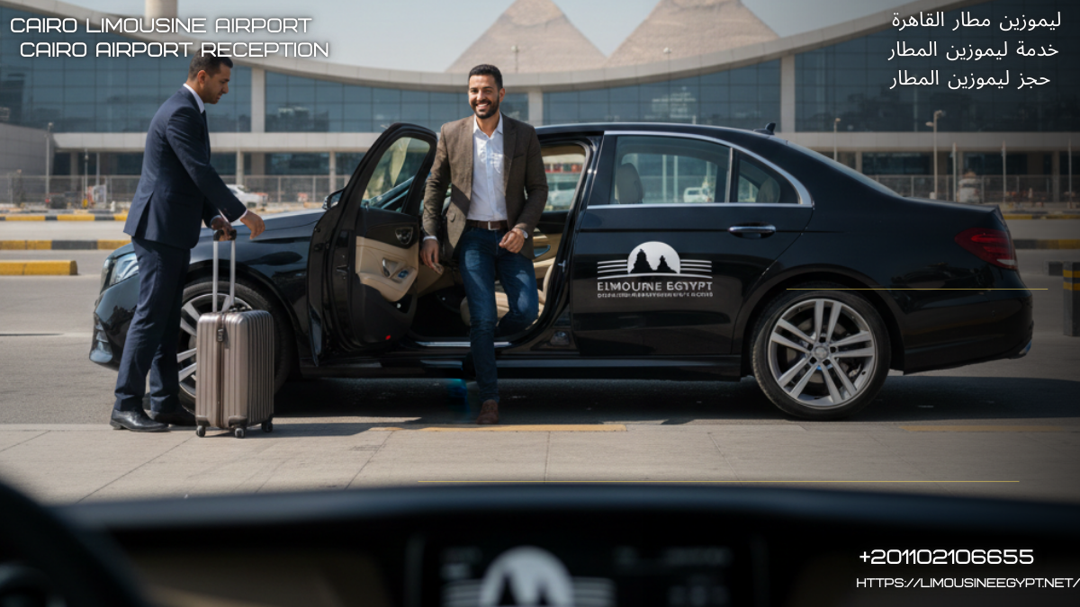 خدمة استقبال المسافرين في صالة وصول مطار القاهرة الدولي - ليموزين مصر