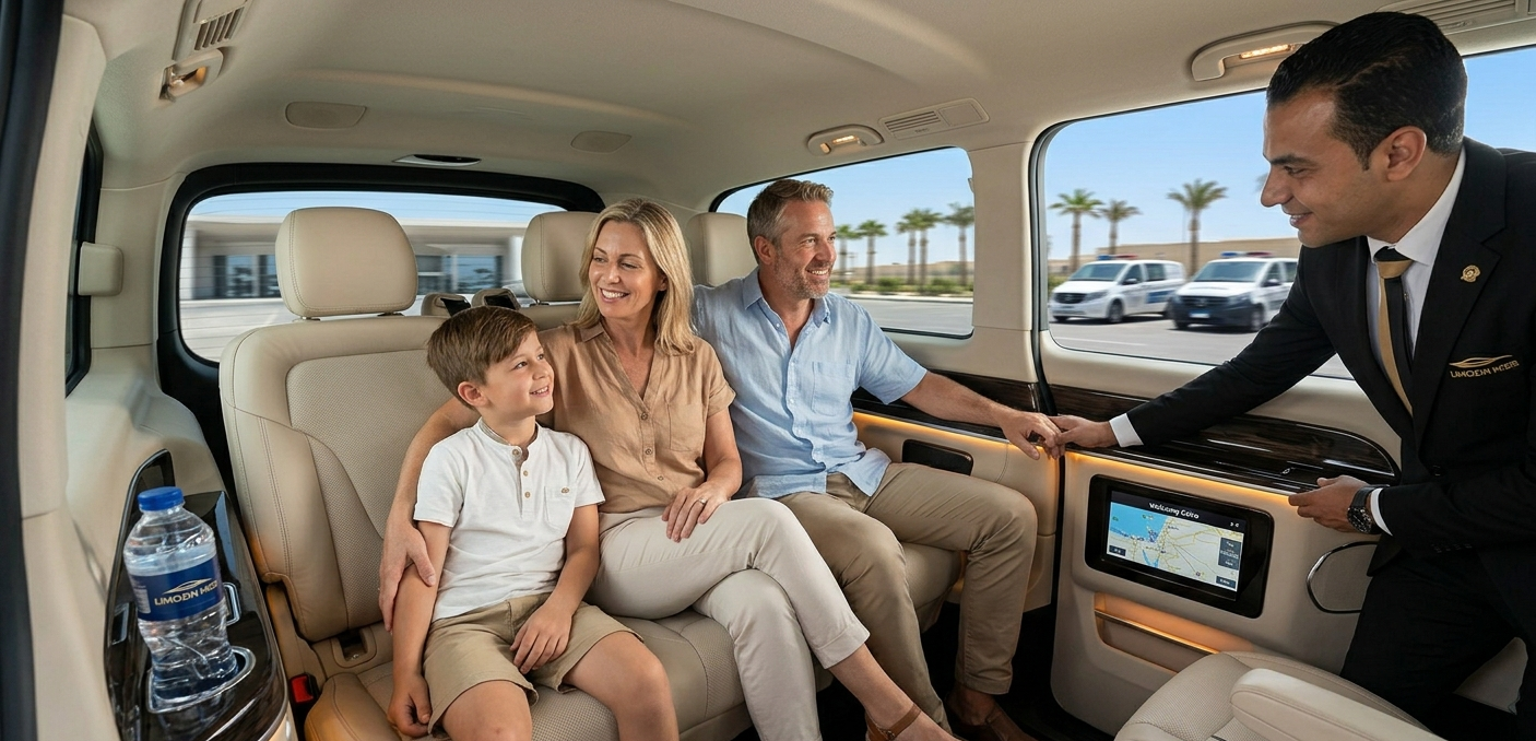 private car with driver in Egypt