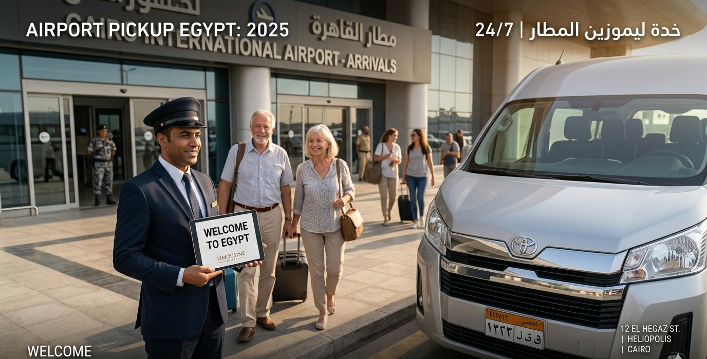 Interior view of luxury Toyota Hiace 13 seats with air conditioning and premium leather cabin for group tours in Egypt.