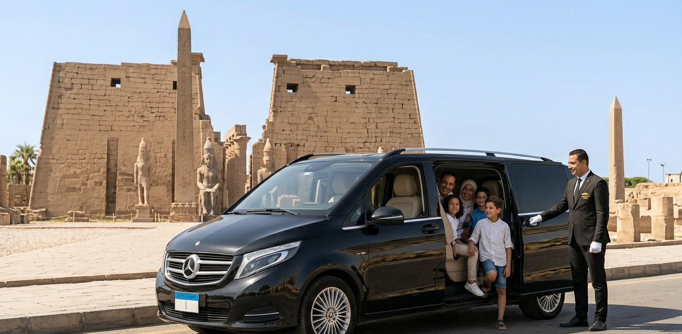 ايجار ميكروباص مرسيدس V-Class سياحي مصر - ليموزين مصر ايجار مرسيدس 2026 