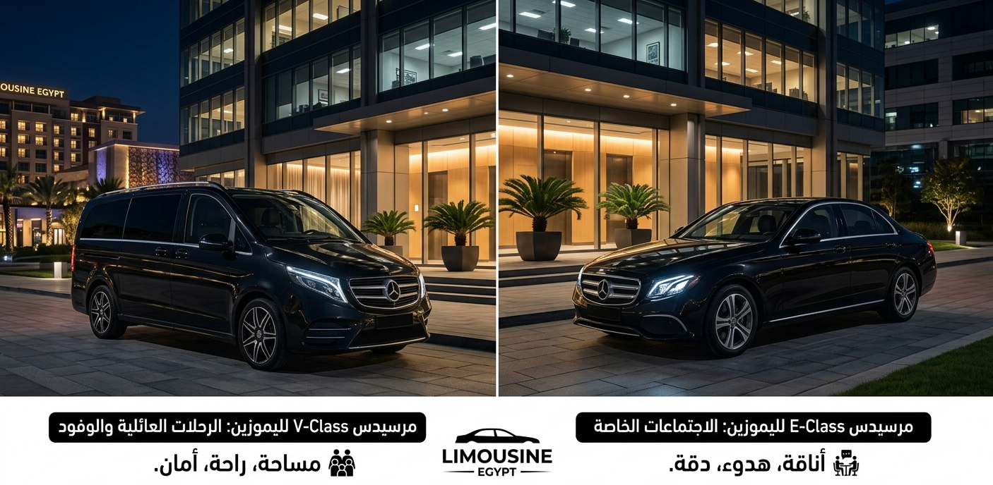 ايجار مرسيدس وليموزين القاهرة